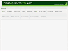 Tablet Screenshot of pianoaprimeravista.com